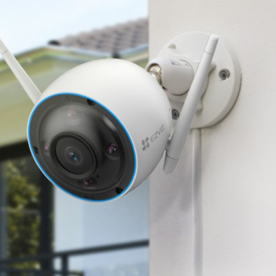 Camera Wifi Ngoài Trời Ezviz H3 Phiên Bản 3MP và 5MP Siêu Nét Có Màu Ban Đêm - Hàng chính hãng