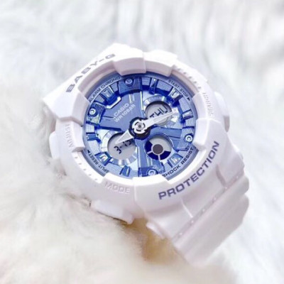 Đồng Hồ Nữ Dây Nhựa Casio Baby-G BA-130-7A2DR Chính Hãng - BA-130-7A2