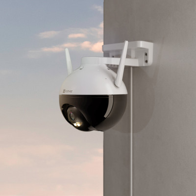 Combo Camera Wi-fi EZVIZ C8C 2MP Ngoài Trời Kèm Thẻ Nhớ  32GB/64GB - Hàng Chính Hãng