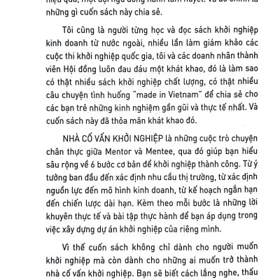 Nhà Cố Vấn Khởi Nghiệp - Bí Quyết Trở Thành Nhà Khởi Nghiệp Hạnh Phúc