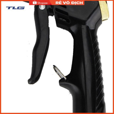 Bộ dây và vòi xịt rửa xe tưới cây tăng áp,vòi xịt rửa,vòi tưới cây 810-2498 (dây xám- cút nối xanh)