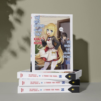 Sách - Thế Giới Otome Game Thật Khắc Nghiệt Với Nhân Vật Quần Chúng - Tập 4 - Mishima Yomu - AZ Việt Nam