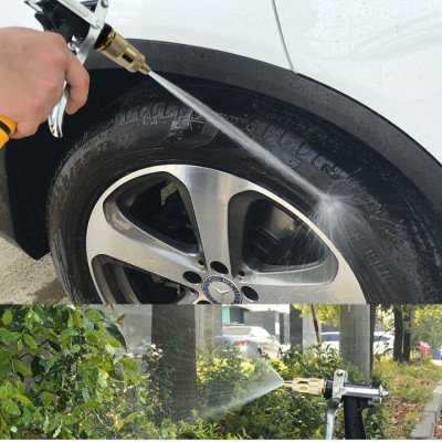 Vòi nước vòi phun nước rửa xe tưới cây tăng áp thông minh đầu đồng 206236 (loại núm)