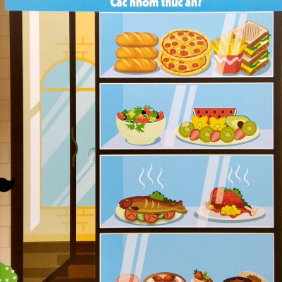 Sách Lift The Flap - Lật Mở Khám Phá -  Thức Ăn