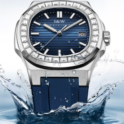 Đồng hồ nam chính hãng IW Carnival IW721G-4,kính sapphire,chống xước,chống nước 50m,Bh 24 tháng,máy cơ (automatic)