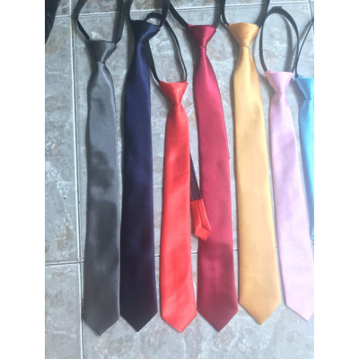 Cà vạt nam (nữ) bản 5cm - kèm dây kéo
