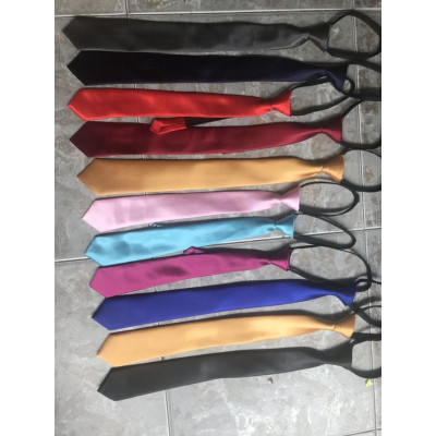 Cà vạt nam (nữ) bản 5cm - kèm dây kéo