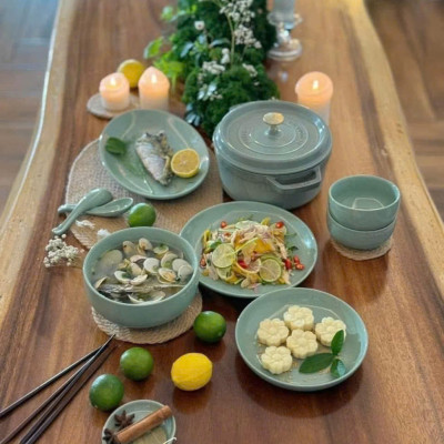 Set bát 10 món Staub Hàng chính hãng