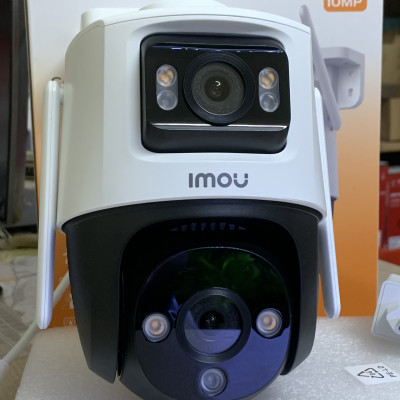 Camera 2 Mắt Ngoài Trời iMOU Cruiser Dual 10MP IPC-S7XP-10M0WED và 6MP S7XP-6M0WED FULL COLOR 24/24-Hàng chính hãng
