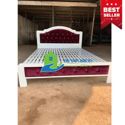 Giường sắt hộp cao cấp nhiều kích thước nhiều màu sắc sơn tĩnh điện bền đẹp không rỉ sét hàng đẹp giá xưởng