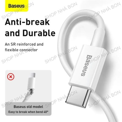 Cáp sạc nhanh siêu bền Type C 20W cho iPhone 12 / iPhone 11 Series (Type-C to Iphone PD 20W/18W Fast charge & 480Mbps Data, TPE Cable) -màu Đỏ hàng nhập khẩu
