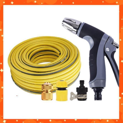 Bộ dây và vòi xịt rửa xe tưới cây tăng áp 7-10M(cút đồng nối 713-1) 206817