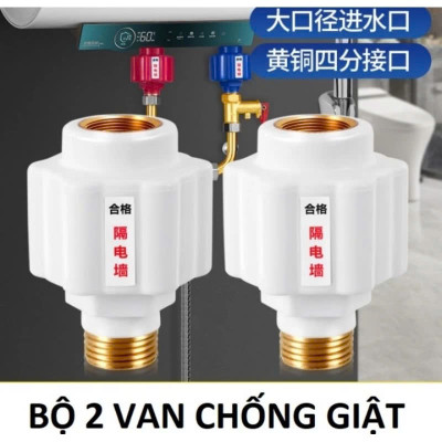 Van Chống Giật Bình Nóng Lạnh Bộ 2 Cái – Zen Đồng Chịu Nhiệt, Chống Rò Điện Hiệu Quả, Loại Tốt Nhất Hiện Nay
