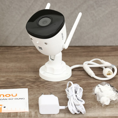 Camera IMOU Bullet 2MP / 4MP , Camera Ngoài Trời, Chống nước IP67, Chuẩn nén H265, Theo dõi chuyển động, Quay Màu ban đêm - Hàng chính hãng