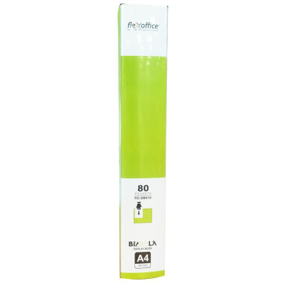 Bìa A4 80 Lá - Flexoffice FO-DB010 - Màu Xanh Lá