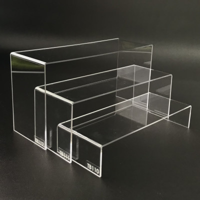 Kệ trưng bày mica 3 mặt uốn Enter TB111 200x80x80mm mica dày 2mm, Kệ livestream, Kệ mica chữ U trong suốt để đồ đa năng (20)