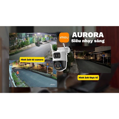 Camera Wifi 2 Mắt Kép Ngoài Trời IMOU S7XP / S7XEP / S7XFP xoay 360 độ, Cruiser Dual Đàm Thoại 2 Chiều - TRANGIATELECOM Hàng chính hãƞg Hàng nhập khẩu