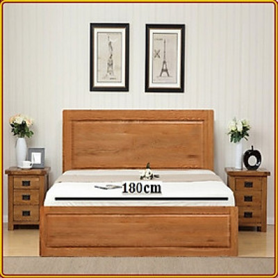 Giường ngủ Nhật gỗ sồi 1m8 Juno sofa 