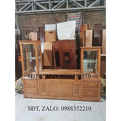 Kệ tivi 2 cục kính năm 2021
