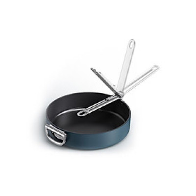 Chảo chiên chống dính Ceramic cao cấp Joseph Joseph Space 28cm - 010558,  tay cầm gấp gọn tiện dụng, an toàn sức khỏe