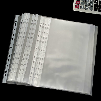 [ Bìa Lỗ A3 ] Xấp 10 CáiTúi Sơ Mi Đục Lỗ A3 Dày 8C Chuyên Dùng Trong Lưu Trữ Bản Vẽ, Hồ Sơ, Bìa Đục 11 Lỗ A3