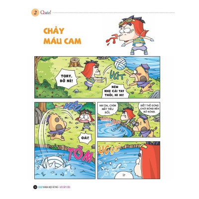 Sách - Quiz! Khoa Học Kì Thú: Sơ Cấp Cứu