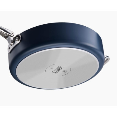 Chảo chiên chống dính ceramic cao cấp Joseph Joseph Space 28cm lòng sâu có nắp 010633, tay cầm gấp gọn tiện dụng