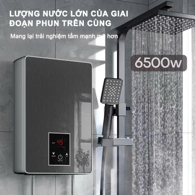 Máy Nước Nóng Trực Tiếp LCD Thông Minh Loại Xịn– Kèm Vòi Sen Tiện Lợi Siêu Bền