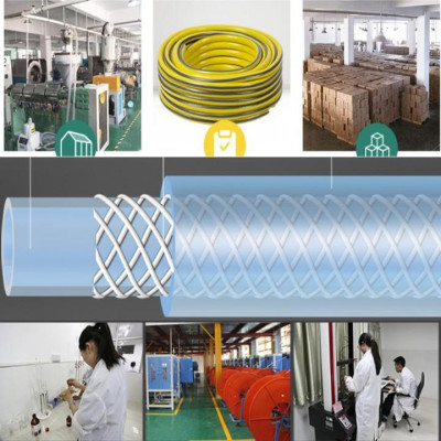 Bộ dây vòi xịt nước rửa xe, tưới cây . tăng áp 3 lần, loại 15m 206318 đầu đồng,đai,nối vàng+ tặng mở chai