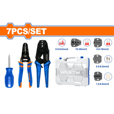 BỘ 7 MÓN DỤNG CỤ SỬA CHỮA VIỄN THÔNG WHS1B07 WADFOW - HÀNG CHÍNH HÃNG
