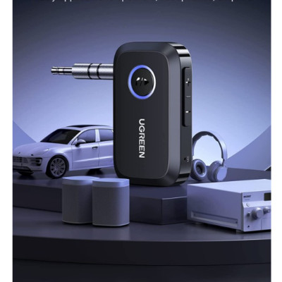 Thiết Bị Nhận Âm Thanh Bluetooth 5.3 Ugreen 90748 khoảng cách 15m, kết nối cùng lúc 2 thiết bị - Hàng chính hãng