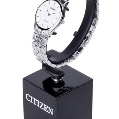 Đồng Hồ Nữ Citizen Siêu Mỏng Dây Thép Không Gỉ EG3220-58A - Mặt Trắng (Sapphire)