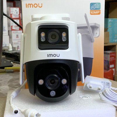 Camera 2 Mắt Ngoài Trời iMOU Cruiser Dual 10MP IPC-S7XP-10M0WED và 6MP S7XP-6M0WED FULL COLOR 24/24-Hàng chính hãng