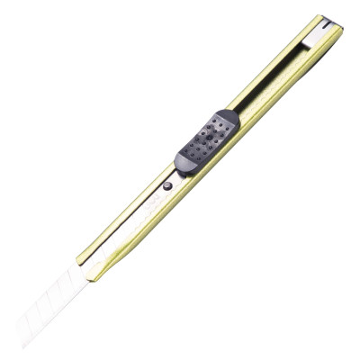 Dao rọc giấy nhỏ Deli - Đỏ/Tím/Xanh lá/Xanh dương - 1 chiếc màu ngẫu nhiên - E2066