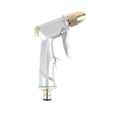 Bộ dây vòi xịt nước rửa xe, tưới cây . tăng áp 3 lần, loại 20m 206701 đầu đồng,cút,nối đen+ tặng đai
