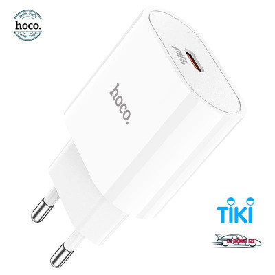 Củ Sạc Nhanh 20W PD Cho iPhone. Samsung, Xiaomi,... Cốc Sạc Hoco C94A Siêu Nhanh, Siêu Bền - Cho iPhone 8/8P/X/XS/XSMAX/11/12/13/PRO/PROMAX,... - HÀNG CHÍNH HÃNG