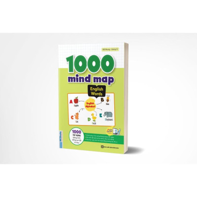 Sách - 1000 Mind Map English Words - 1000 Từ Vựng Tiếng Anh Bằng Sơ Đồ Tư Duy - MCBooks