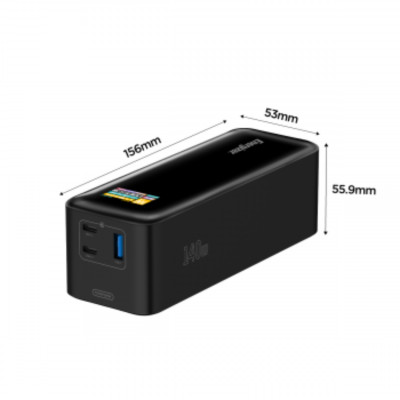 Sạc dự phòng Energizer PD140W 27,000mAh/3.6V Li-ion, hỗ trợ sạc cho Laptop, chống cháy nổ - Hàng chính hãng bảo hành 12 tháng