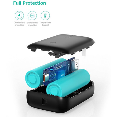 Pin sạc dự phòng Aukey PB-N83S 20W PD 10.000mAh- Hàng chính hãng 