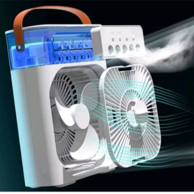 CÂY QUẠT GIÓ PHUN SƯƠNG MINI 5 ĐẦU PHUN SIÊU MÁT LẠNH THUẬN TIỆN CHO MỌI GIA ĐÌNH 