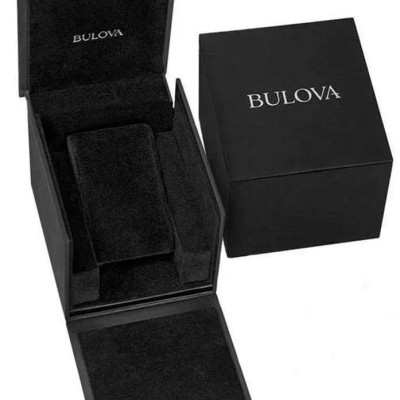 Đồng Hồ Nam Bulova Dây Da 97B154 - Mặt Xám