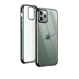 Ugreen UG80471LP268TK iPhone 11 Pro Max ốp lưng trong suốt viền xanh chống va đập - HÀNG CHÍNH HÃNG