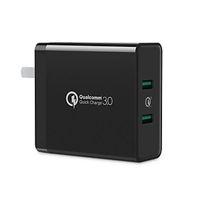 Ugreen UG70151CD161TK 36W QC3.0 2 cổng USB màu Đen Củ sạc nhanh - HÀNG CHÍNH HÃNG