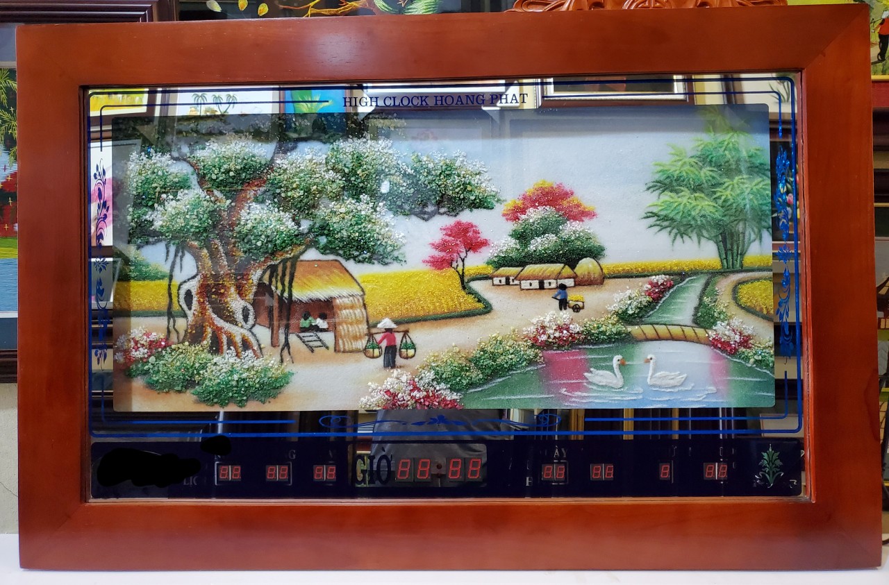 Tranh đá quý lịch vạn niên, Đồng quê ngày mùa -2063