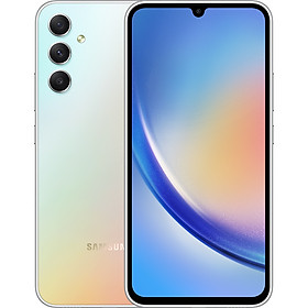 Điện thoại Samsung Galaxy A34 5G 8GB/128GB Bạc - Hàng chính hãng