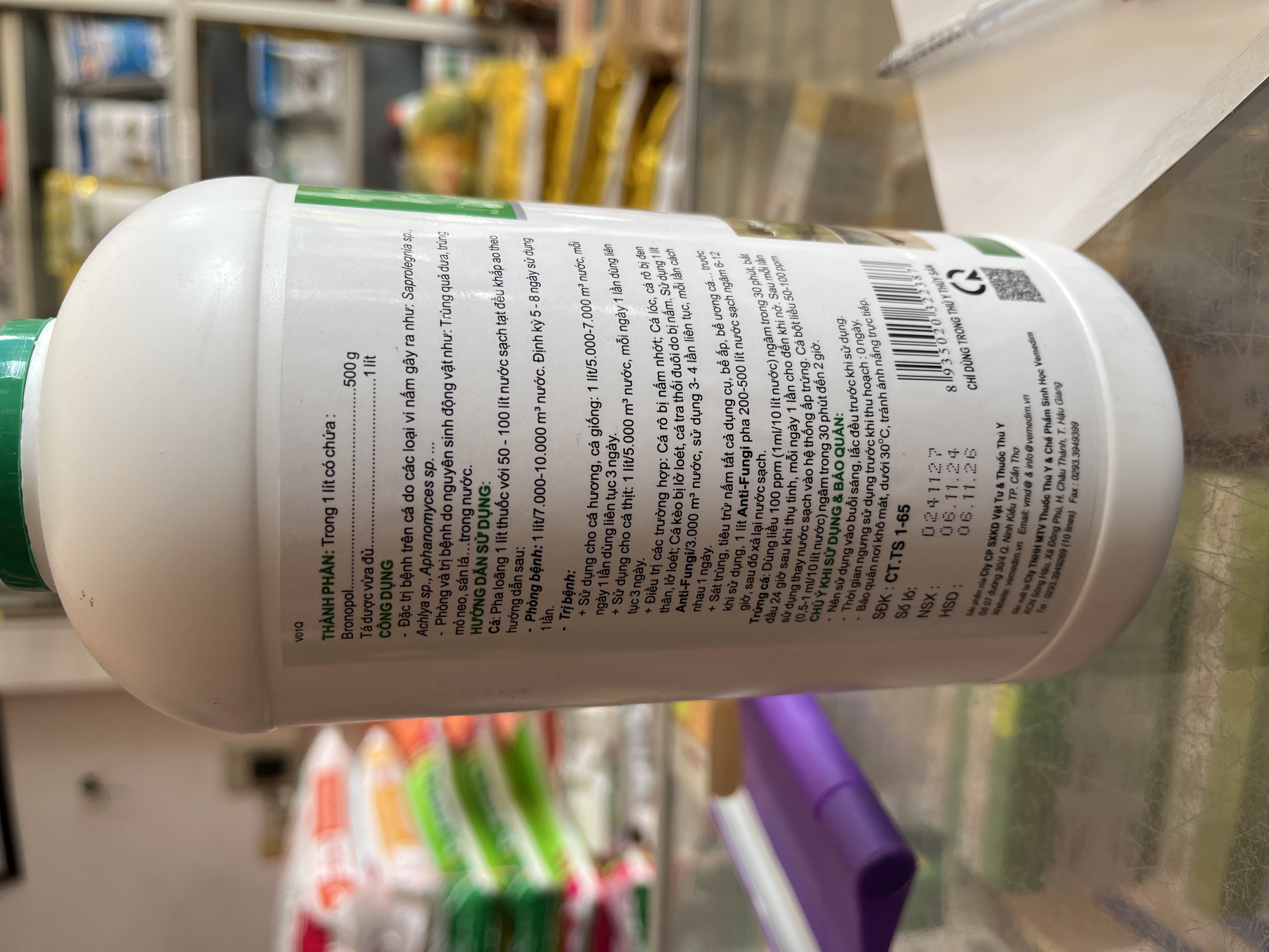 anti- FUNGI vemedim nấm thủy mi