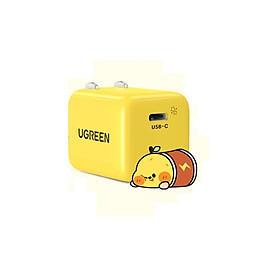 Ugreen UG80947CD249TK 20W Màu Vàng Bộ Sạc nhanh USB-C QC4.0 PD 3.0 Lucky Pear - HÀNG CHÍNH HÃNG