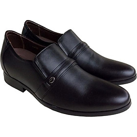 Giày tây nam tăng chiều cao Trường Hải da bò cao cấp cao 6.5 cm đế cao su Giày đươc gia công tại xưởng trường Hải GTN0125