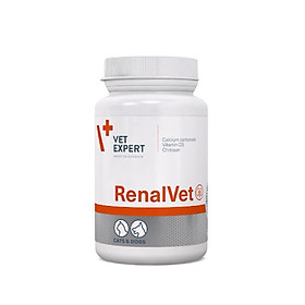 [ Hộp 60 viên] Vet Expert Sản phẩm bổ sung cho chó mèo giúp hỗ trợ các vấn đề về thận Renal Vet