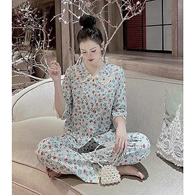 đồ bộ nữ chất kate